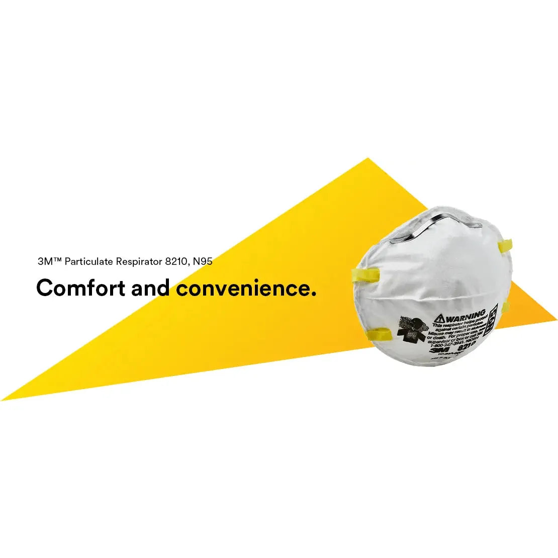 3M™ Particulate Respirator 8210, N95