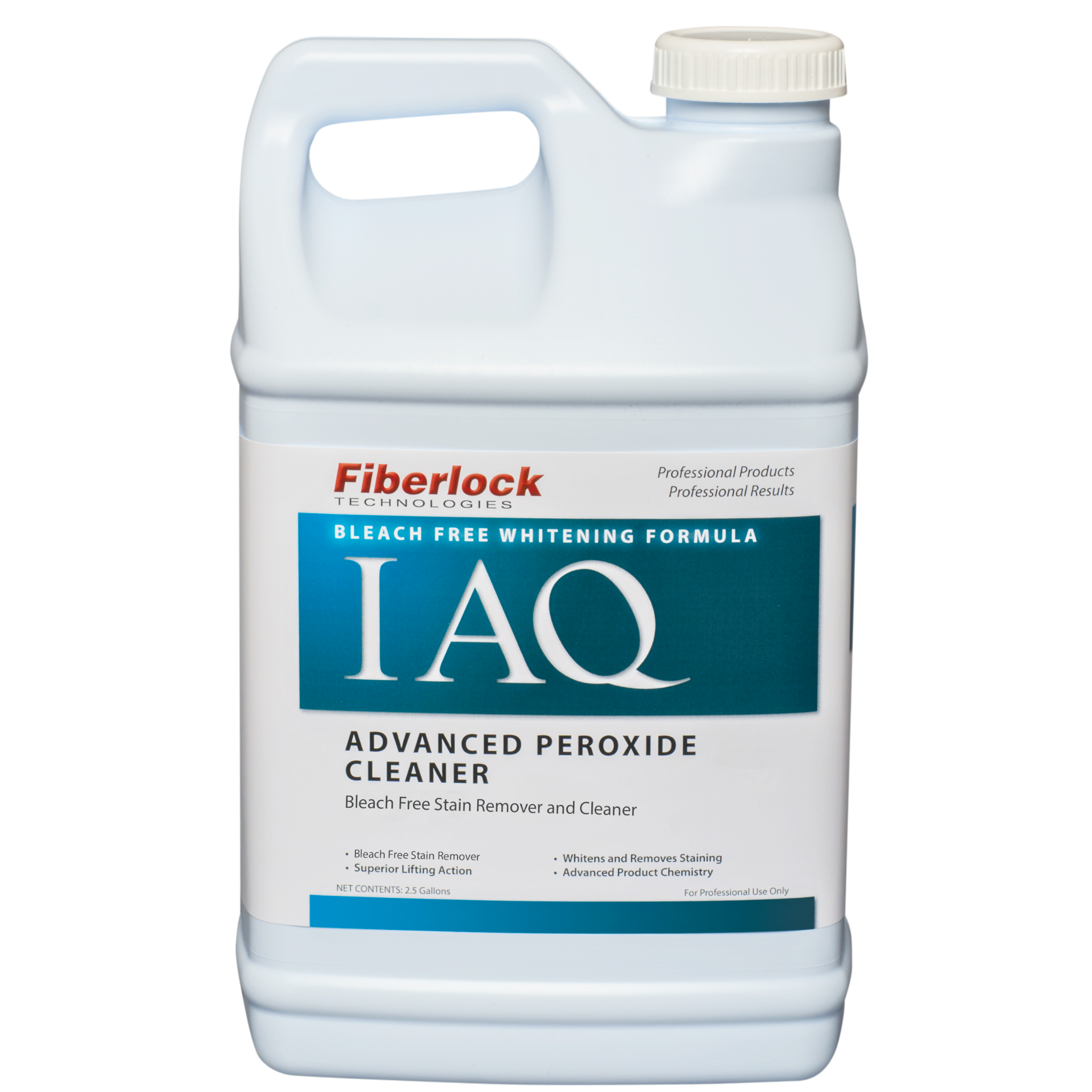 Fiberlock Advanced Hydrogen Peroxide, Mold & Mildew Stain Remover, Clears Stains from Mold on Any Surface (2.5 gal) Misc