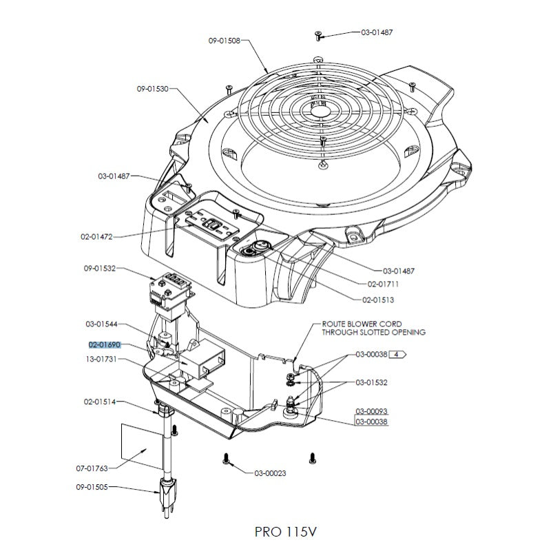 CAPACITOR / BLOWER – 16MFD 250V Replacement Part