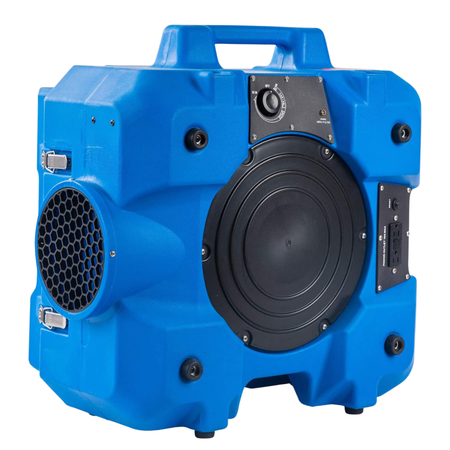 Dry-Gear XL500 Air Scrubber. HEPA 500 Efficient Air Filtration for Indoor Quality Blue,Green