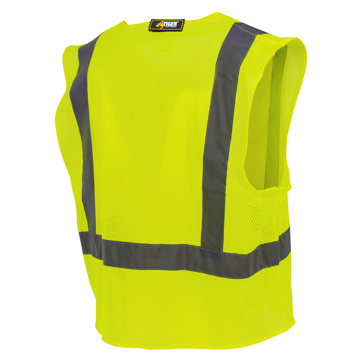 Safety Vest Class 3. High Visibility 6-Pocket Construction Vest (12 Pacl) Misc M,L,XL,2XL