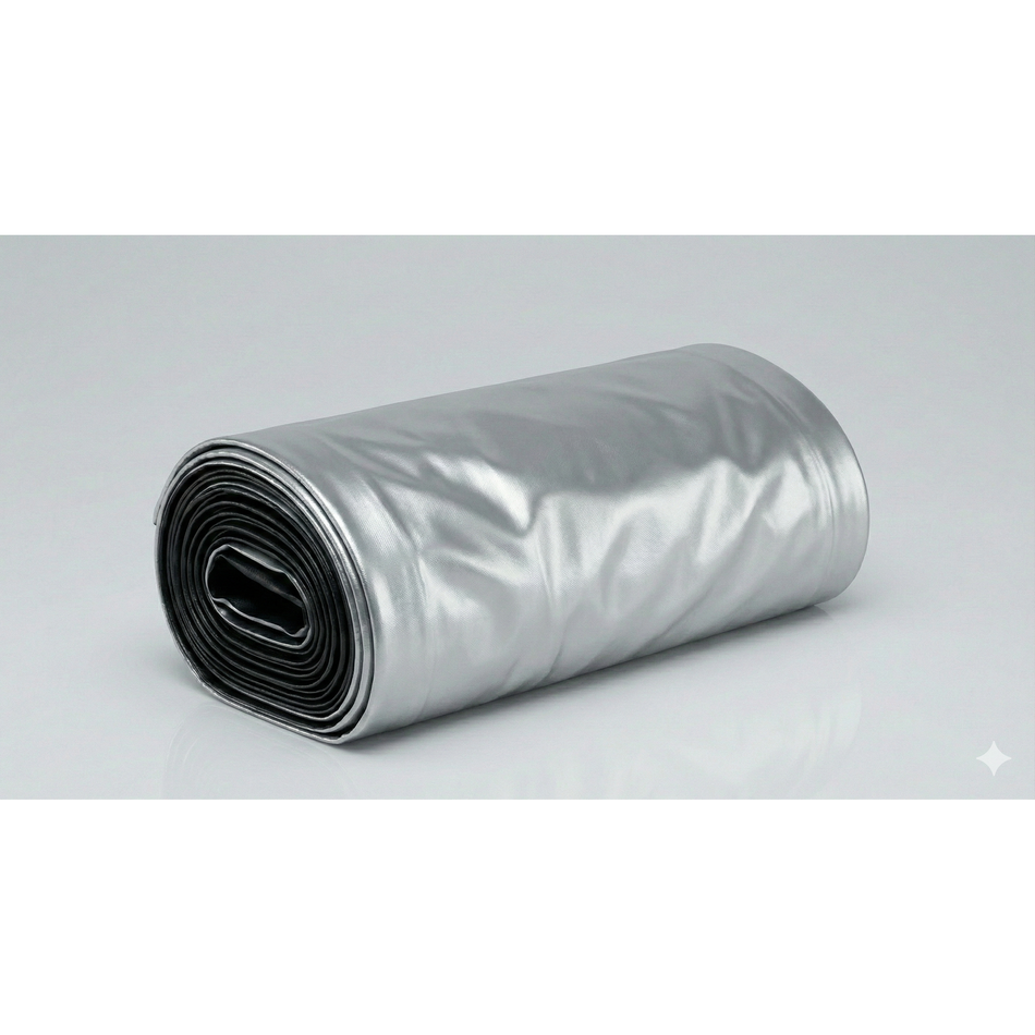 12 MIL Heavy-Duty Silver/Black Tarp - 40x60 Industrial Grade