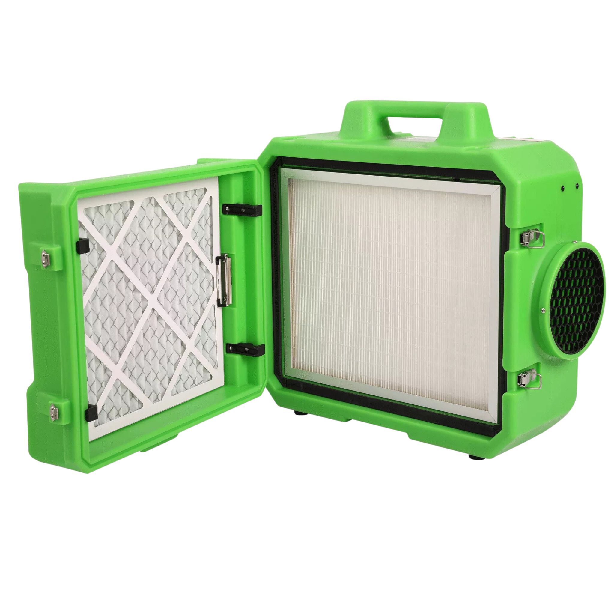 Dry-Gear XL500 Air Scrubber. HEPA 500 Efficient Air Filtration for Indoor Quality Blue,Green