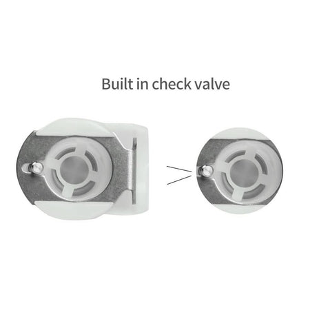 1/4" In-Line Hose Barb PLC Series Acetal Body - Straight Thru Replacement Part