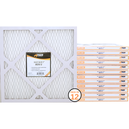 14 in. x 14 in. x 1 in. MERV 8 Pleated Filter Filter 12