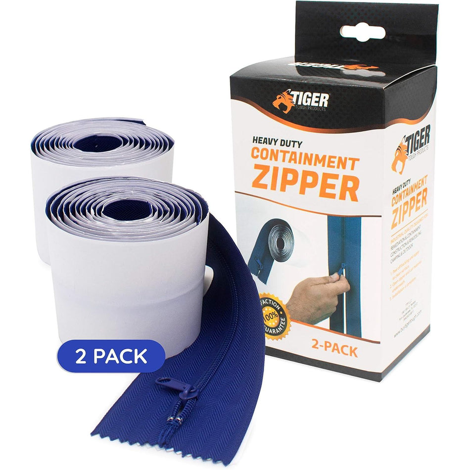 Tiger Tough Containment Zippers - Blue (2-Pack) Supplies