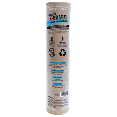 Trimaco X-Board Surface Protector, 35" x 100 ft. (1 roll) Misc