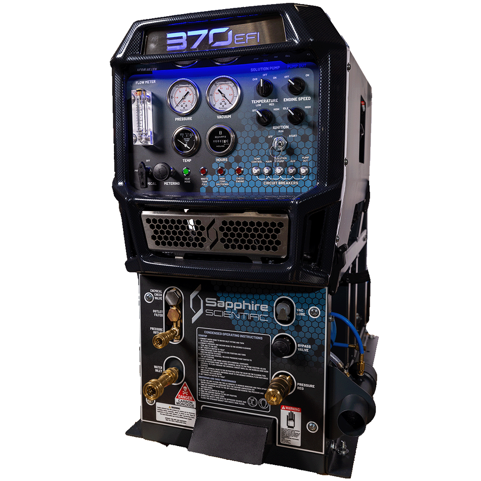 Sapphire Scientific 370 EFI Truck mount equipment