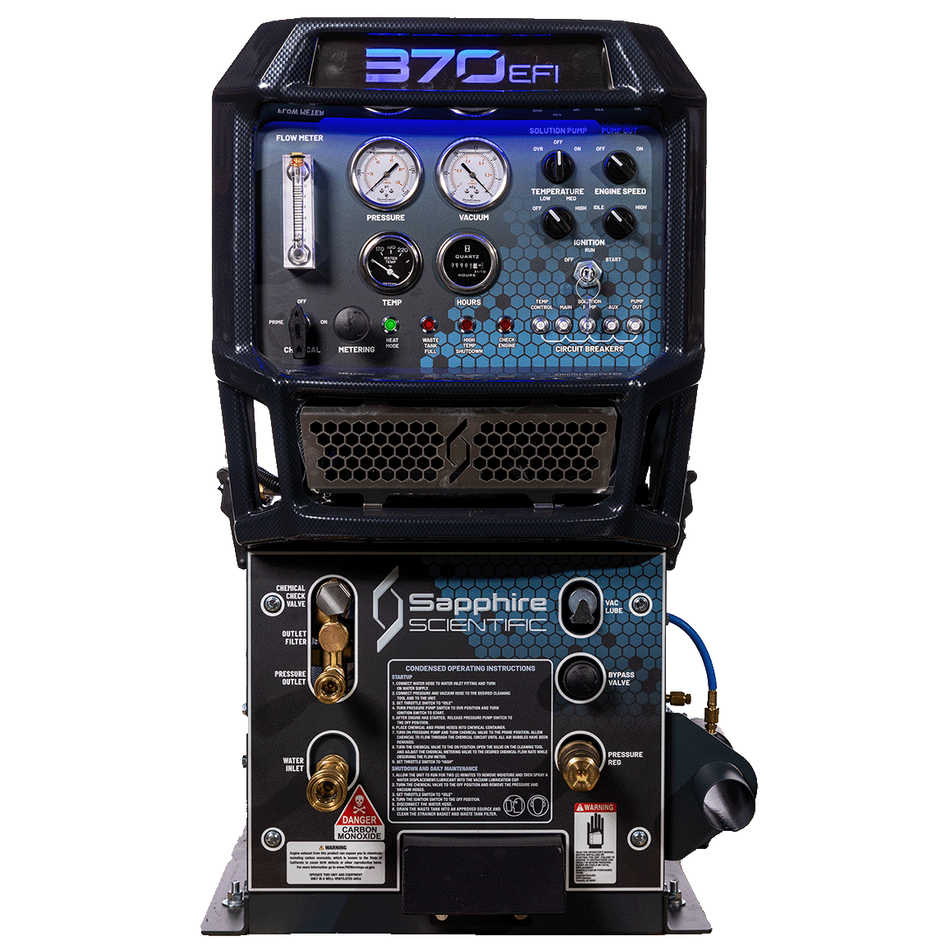 Sapphire Scientific 370 EFI Truck mount equipment