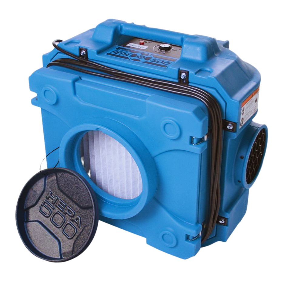 Rental, HEPA 500 Air Scrubber Misc Per Day,Per Week