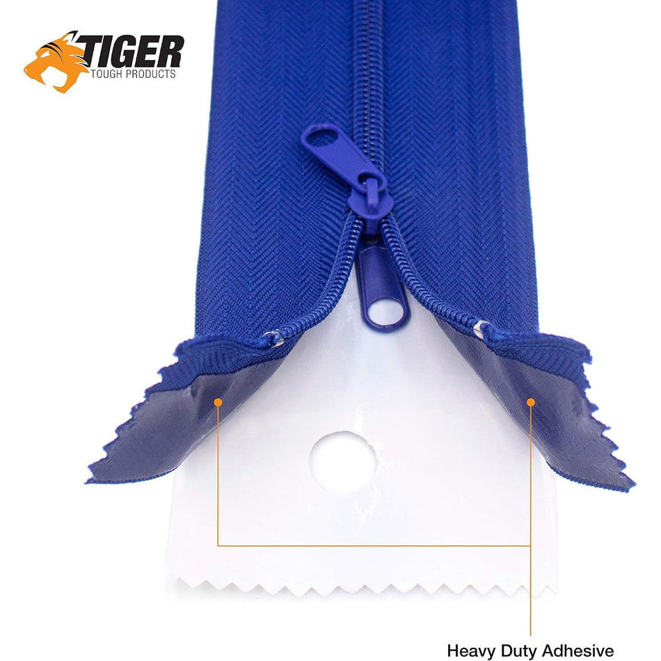 Tiger Tough Containment Zippers - Blue (2-Pack) Supplies