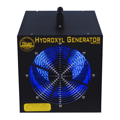 Titan 2000 Hydroxyl Generator with Hydroxyl Maximizer, Remove Odors Kill Germs & Clean the Air Misc