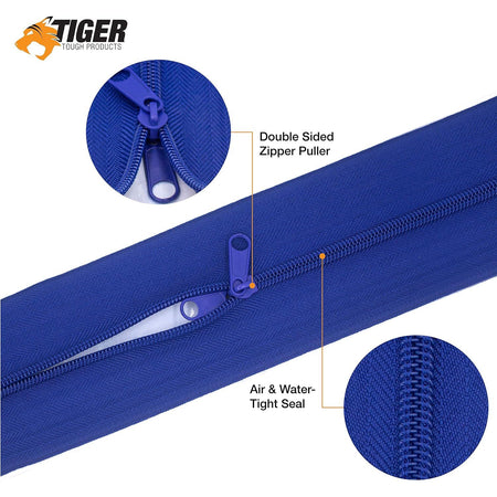 Tiger Tough Containment Zippers - Blue (2-Pack) Supplies