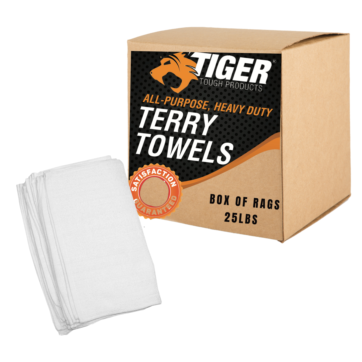All Purpose Terry Towels, Versatile Cleaning Essentials (25 LBS) Misc