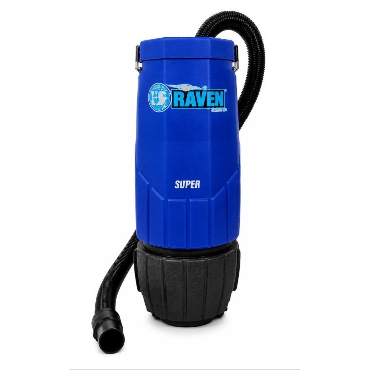 Sandia 20-1001 Super Raven Backpack Vacuum with 5 Piece Standard Tool Kit, 10 Quart Capacity Equipment