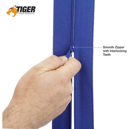 Tiger Tough Containment Zippers - Blue (2-Pack) Supplies