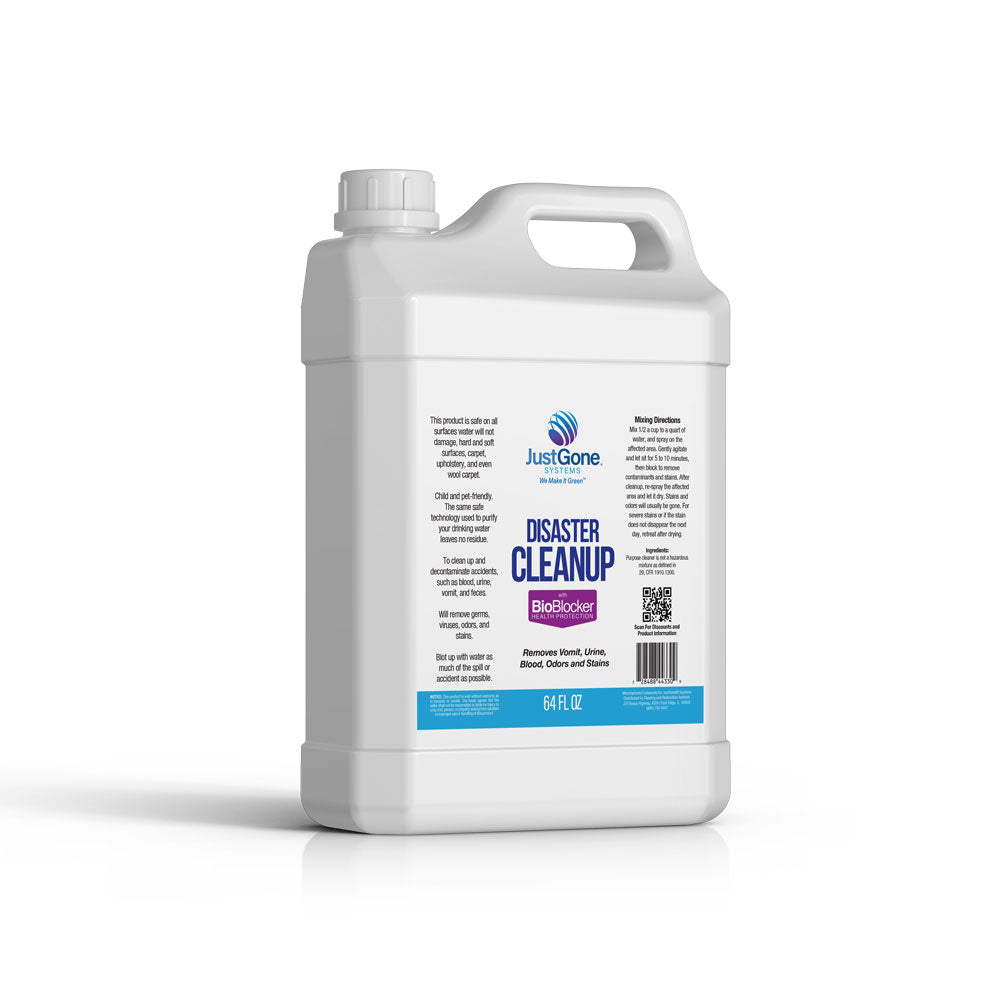 Non-Toxic Biohazard Cleanup Spray | Disaster Cleanup for Urine, Vomit & Feces Chemical