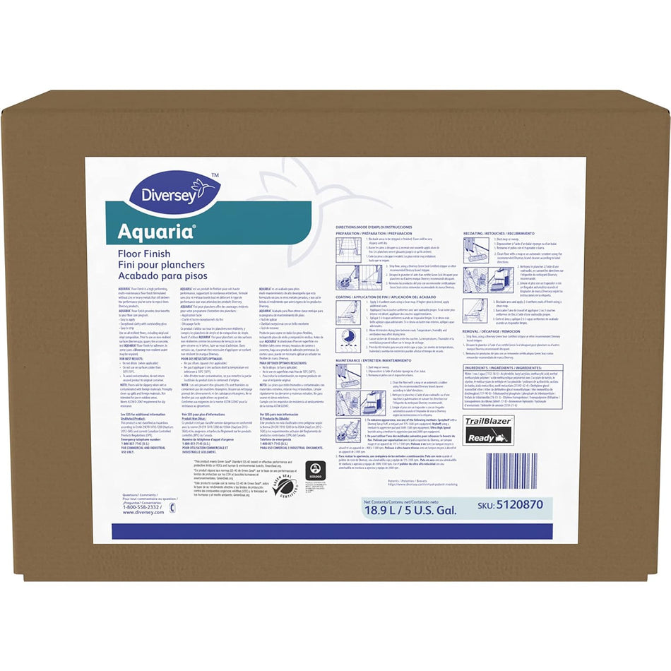 Diversey Aquaria Floor Finish - (5G)