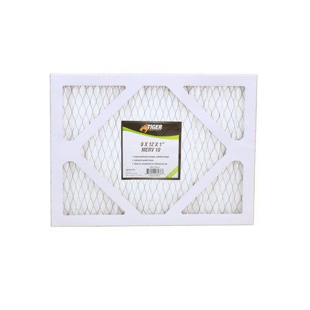 9 in. x 12 in. 1 in. MERV 10  A/C Filter Standard Pleated Filter 1