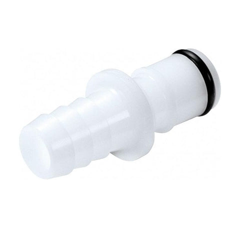 1/4" Quick Disconnect Insert, In-line Hose Barb APC Series Acetal Male Insert - Straight Thru Replacement Part