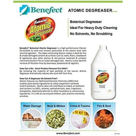 Benefect Atomic Degreaser Misc 1 gal,4 gal