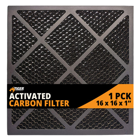 Activated Carbon Filter 16x16x1 in. Air Scrubbers Filter Ideal for Fire Restoration Filter Unit