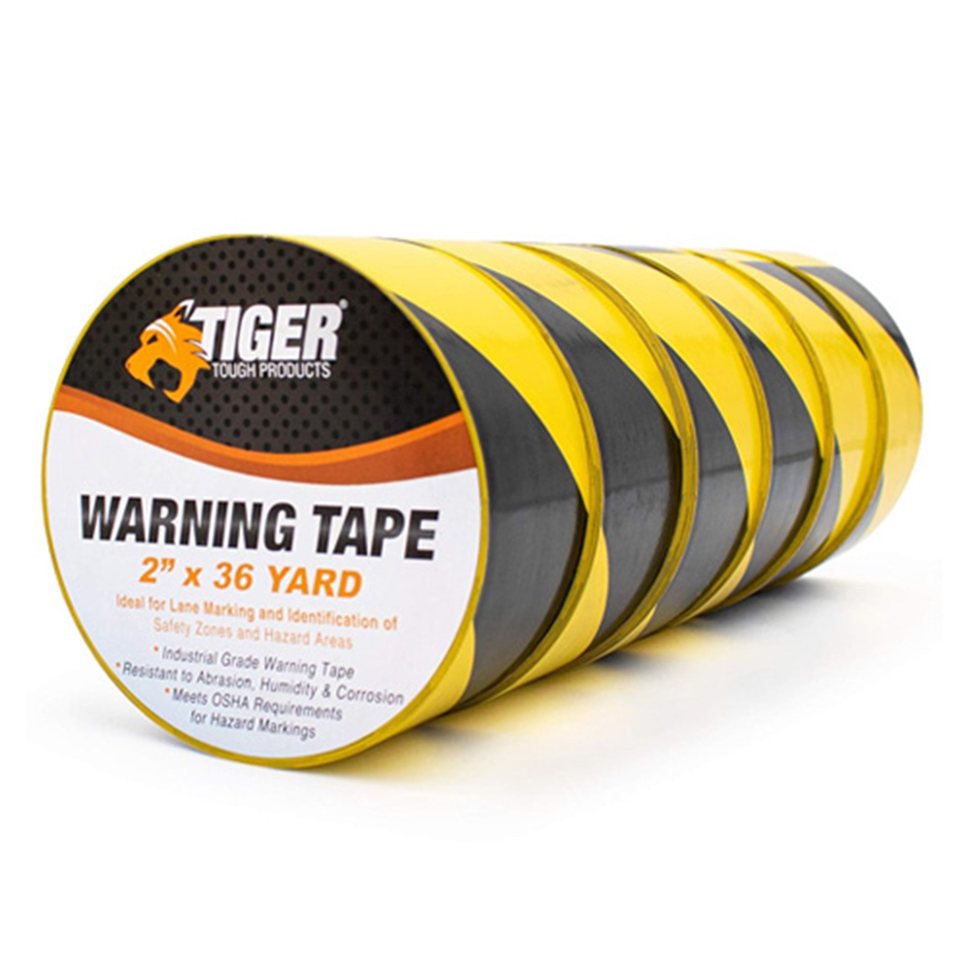 Tiger Tough Warning Tape - 2" x 36 Yards supplies