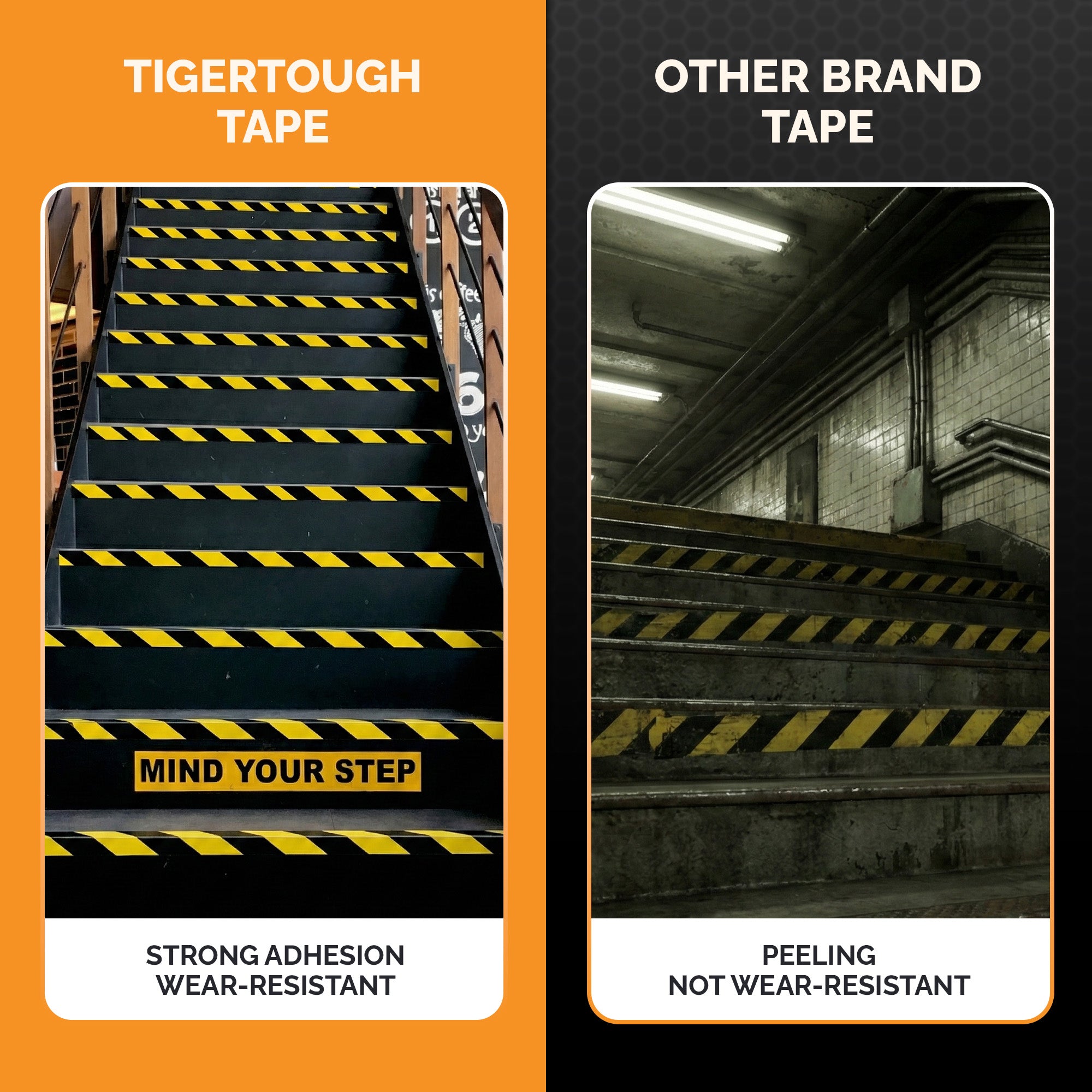 Tiger Tough Warning Tape - 2" x 36 Yards supplies