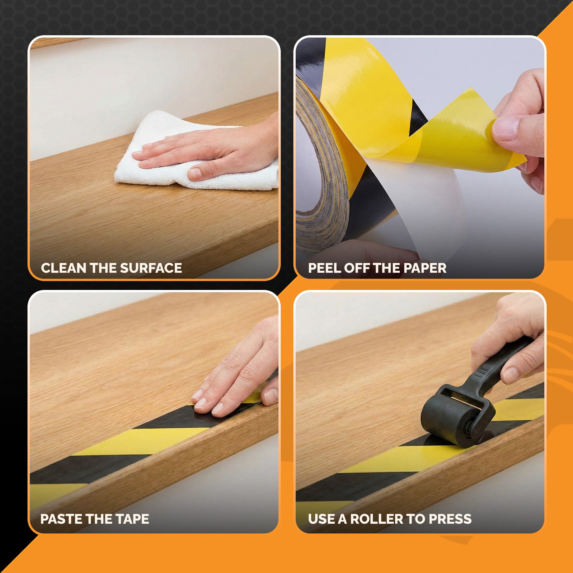 Tiger Tough Warning Tape - 2" x 36 Yards supplies