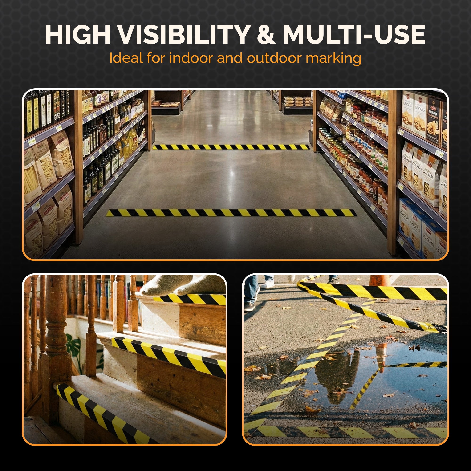 Tiger Tough Warning Tape - 2" x 36 Yards supplies