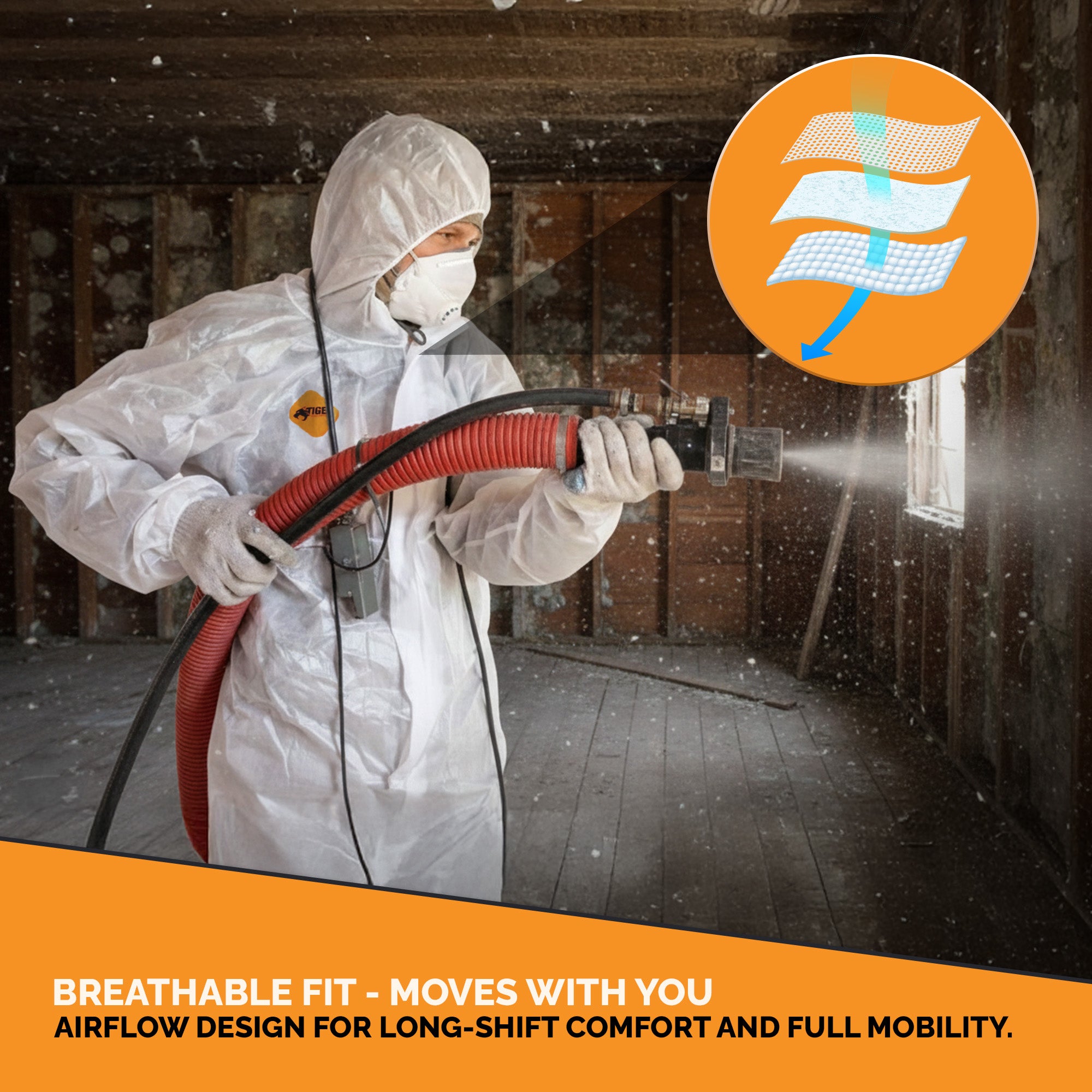 Heavy Duty All Purpose Coveralls. Engineered for Maximum Protection & Comfort (25ct) coverall L,XL,2XL,3XL,4XL