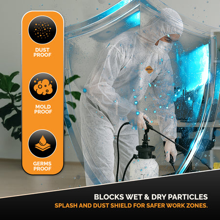 Disposable Light Duty Coverall (25ct) coverall L,XL,2XL,3XL,4XL