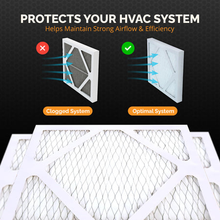 9 in. x 11 in. x 1 in. MERV 8  A/C Filter Standard Pleated Filter 6,12