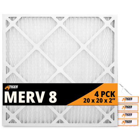 20 in. x 20 in. x 2 in. MERV 8 Pleated A/C Filter Filter 4
