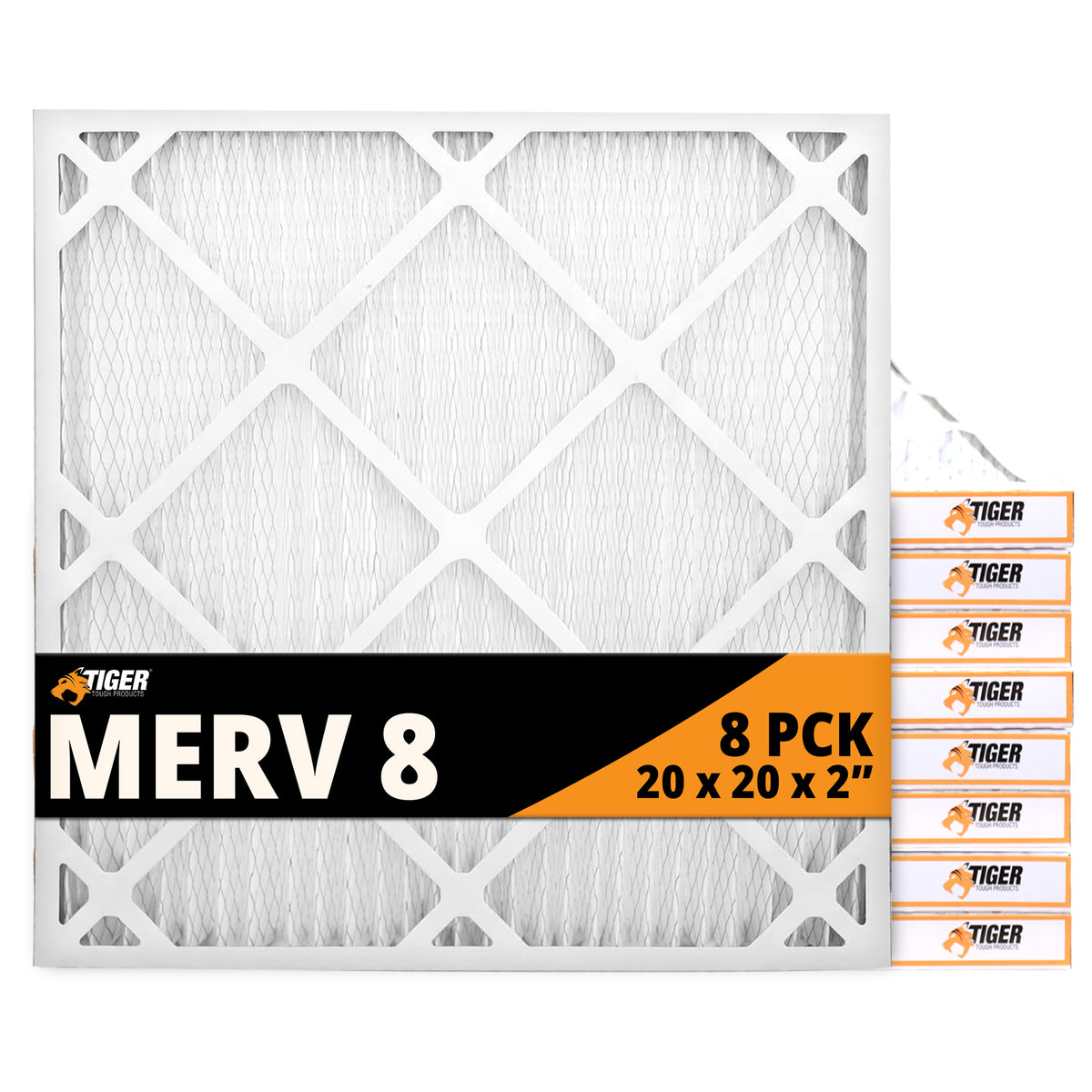 20 in. x 20 in. x 2 in. MERV 8 Pleated A/C Filter Filter 8