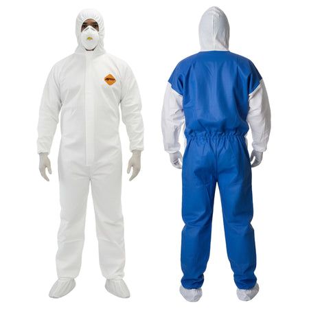 Breathable Coverall, Ultimate Comfort & Protection (25ct) coverall L,XL,2XL,3XL,4XL