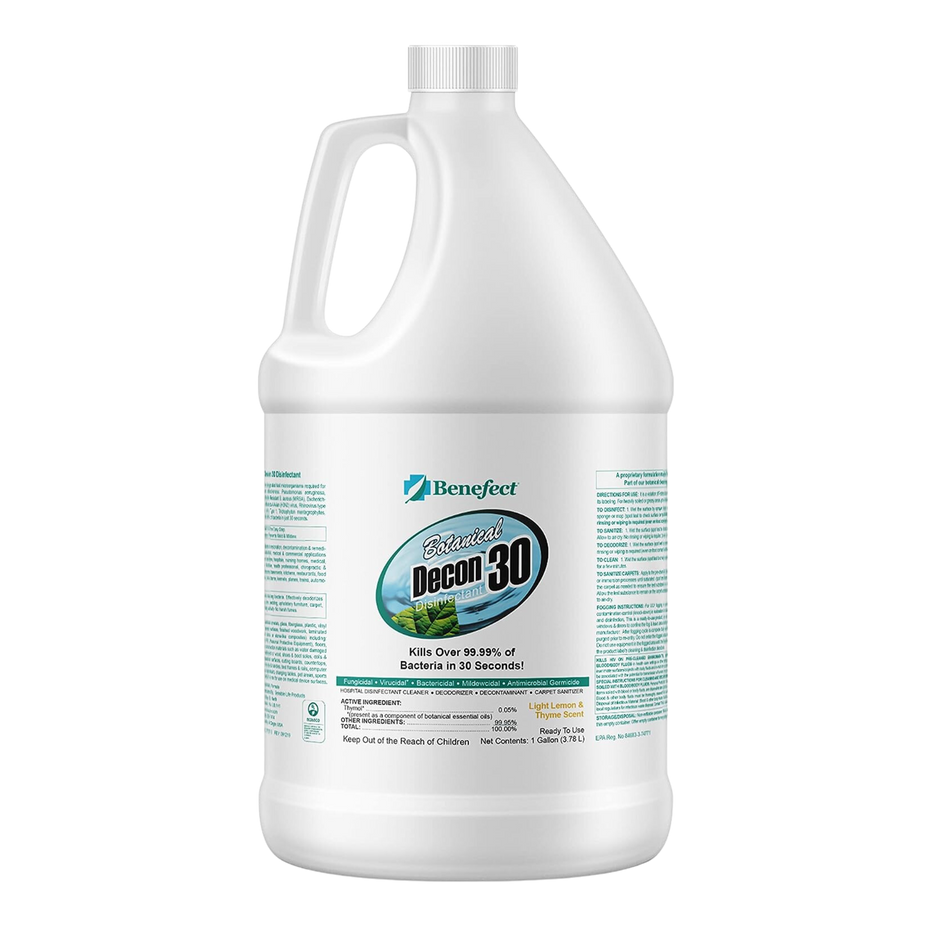 Benefect Botanical Decon 30, Disinfectant Cleaner (55 gal) Misc