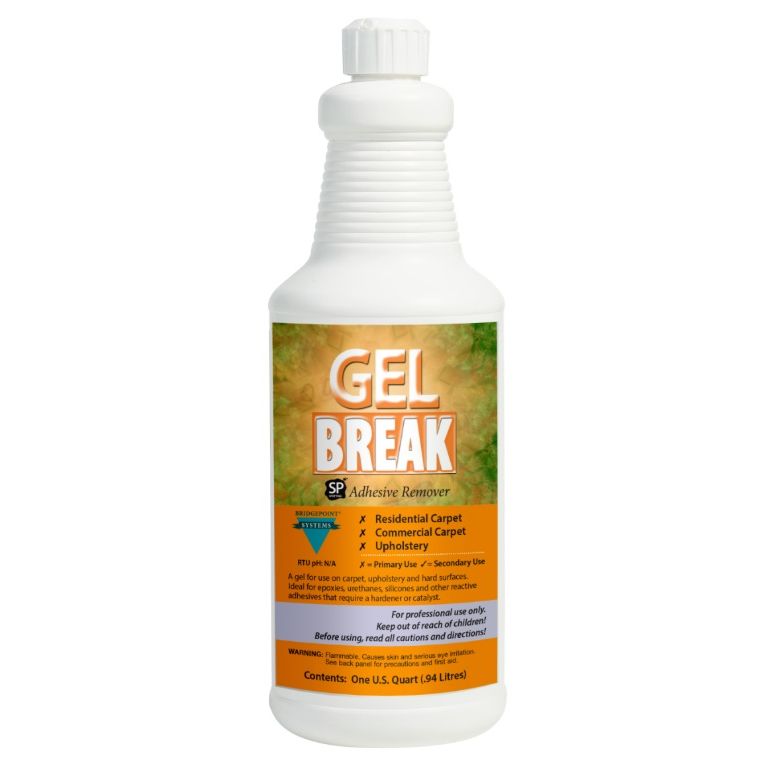 Gel break Citrus Solvent Adhesive Remover BridgePoint Systems 1 Quart Chemical