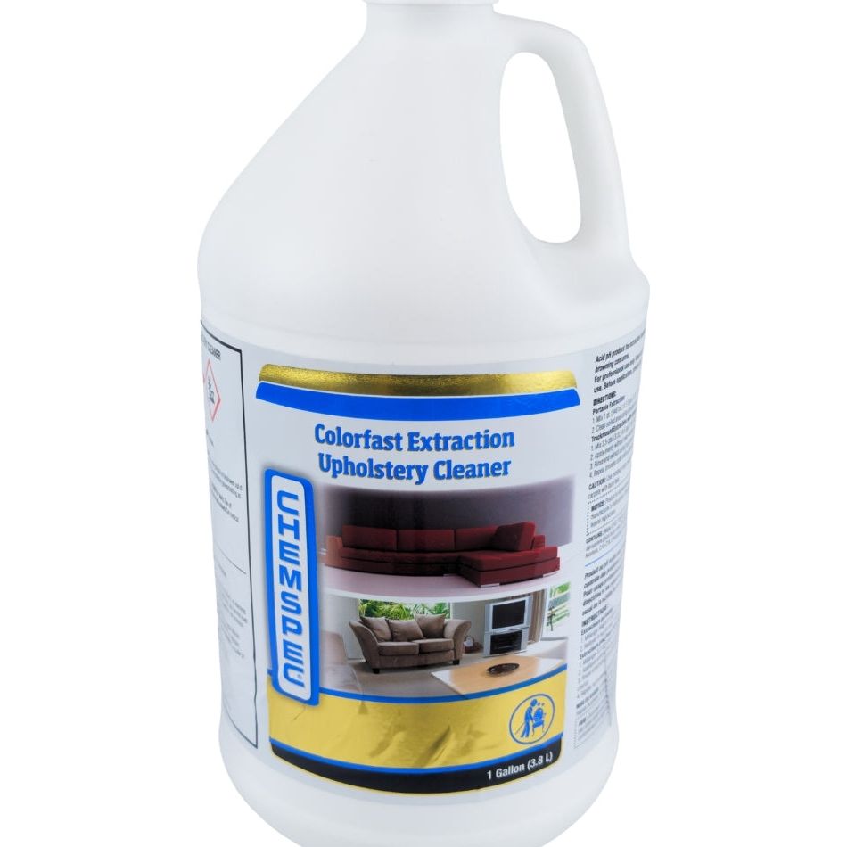 CHEMSPEC COLORFAST EXTRACTION UPHOLSTERY CLEANER 1 Gallon chemical