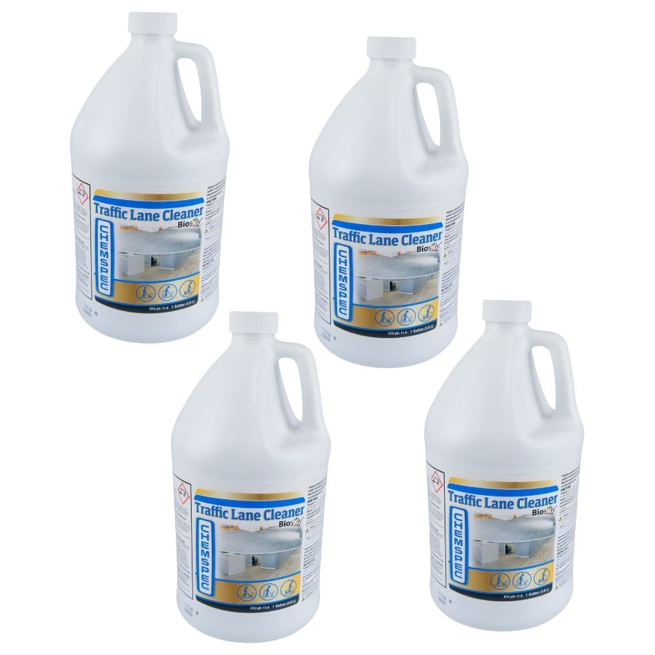 Chemspec Traffic Lane Cleaner with Biosolv chemical Case 4 x 1 gal