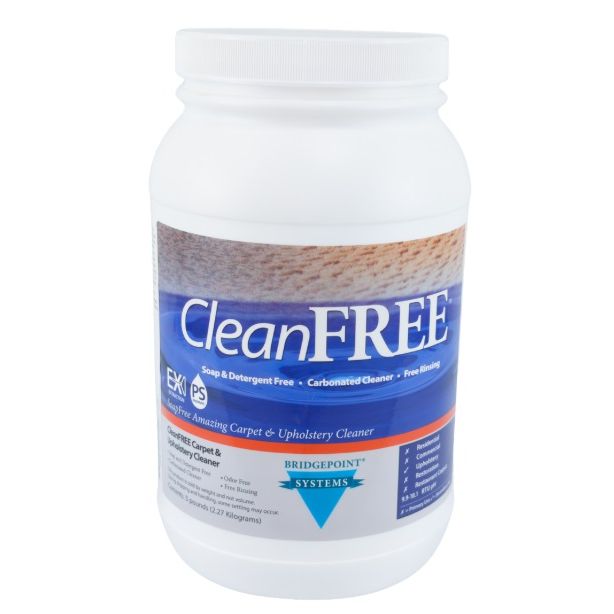 CleanFree Carbonated Cleaner BridgePoint Systems Powder Jar 5LB Chemical