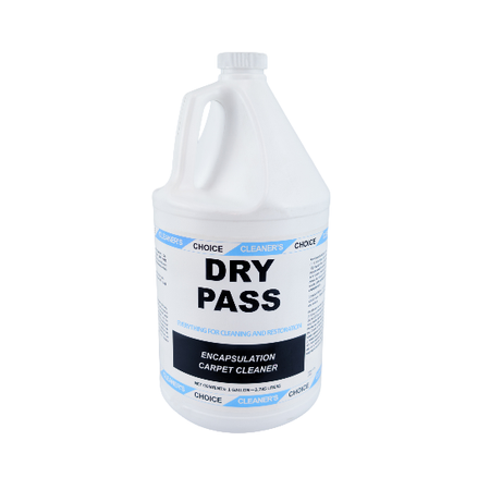 DRY PASS, Encapsulating Fast Drying Carpet Cleaner (1 gal) Chemical