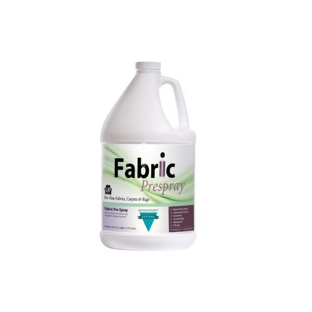 Fabric PreSpray by BridgePoint Systems 1 gallon Advanced Formula Chemical
