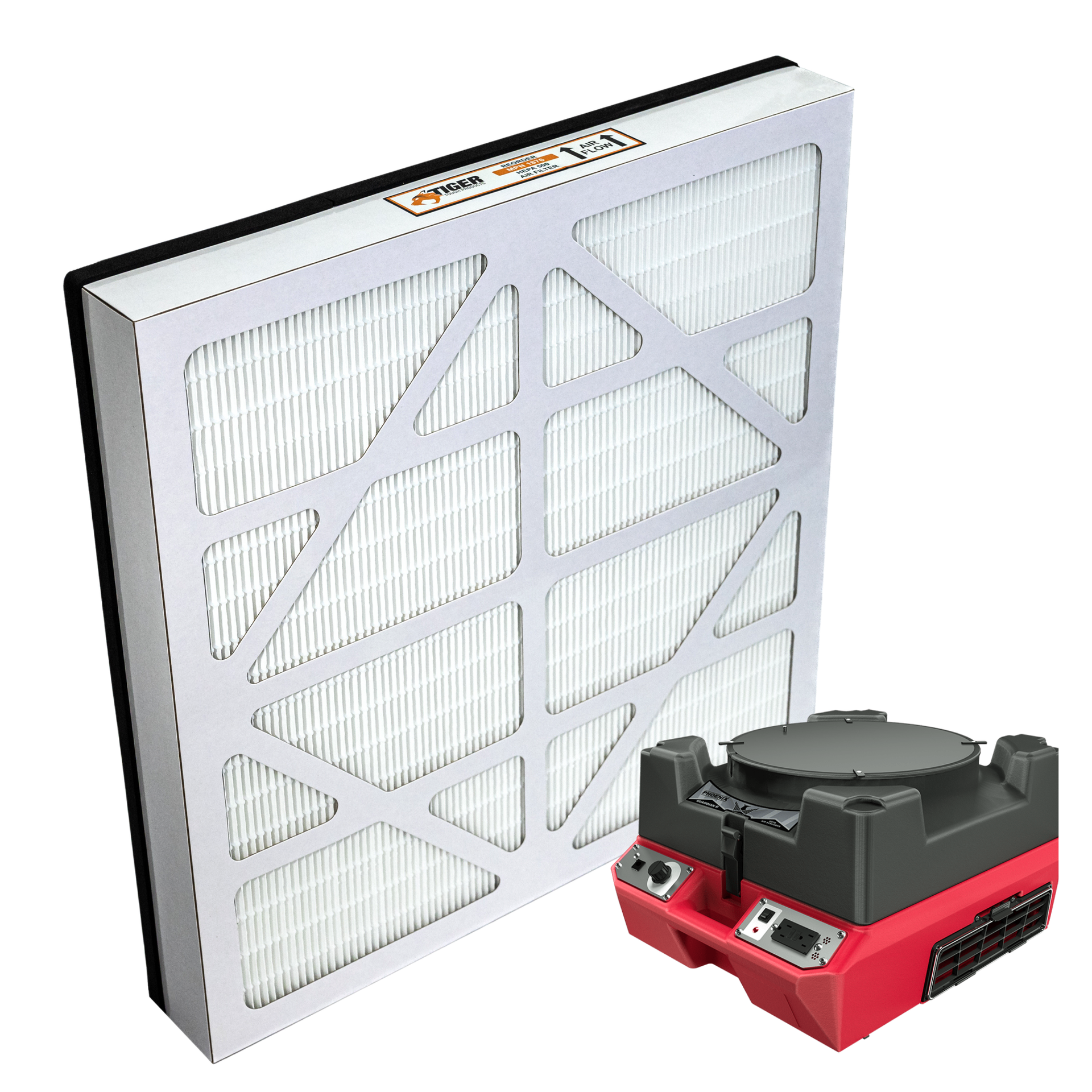 Phoenix guardian hepa air scrubber top