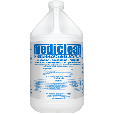 MediClean® Disinfectant Spray Plus Misc 4 gal,1 gal