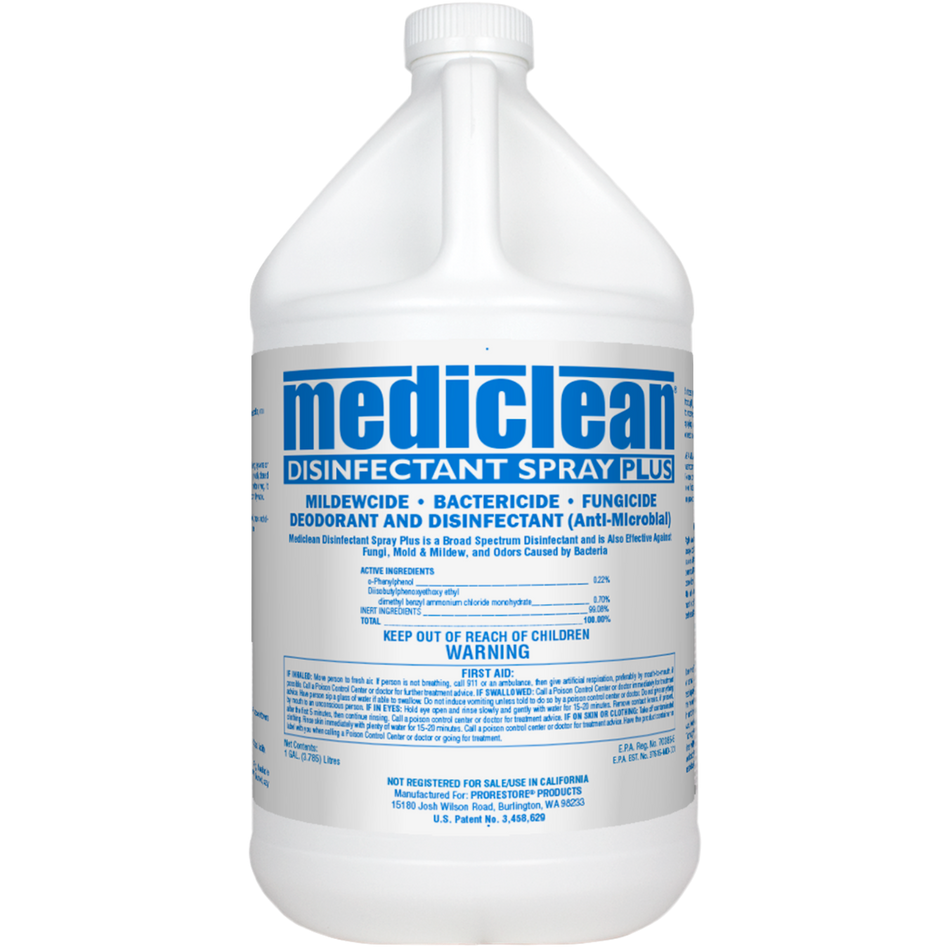 MediClean® Disinfectant Spray Plus Misc 4 gal,1 gal