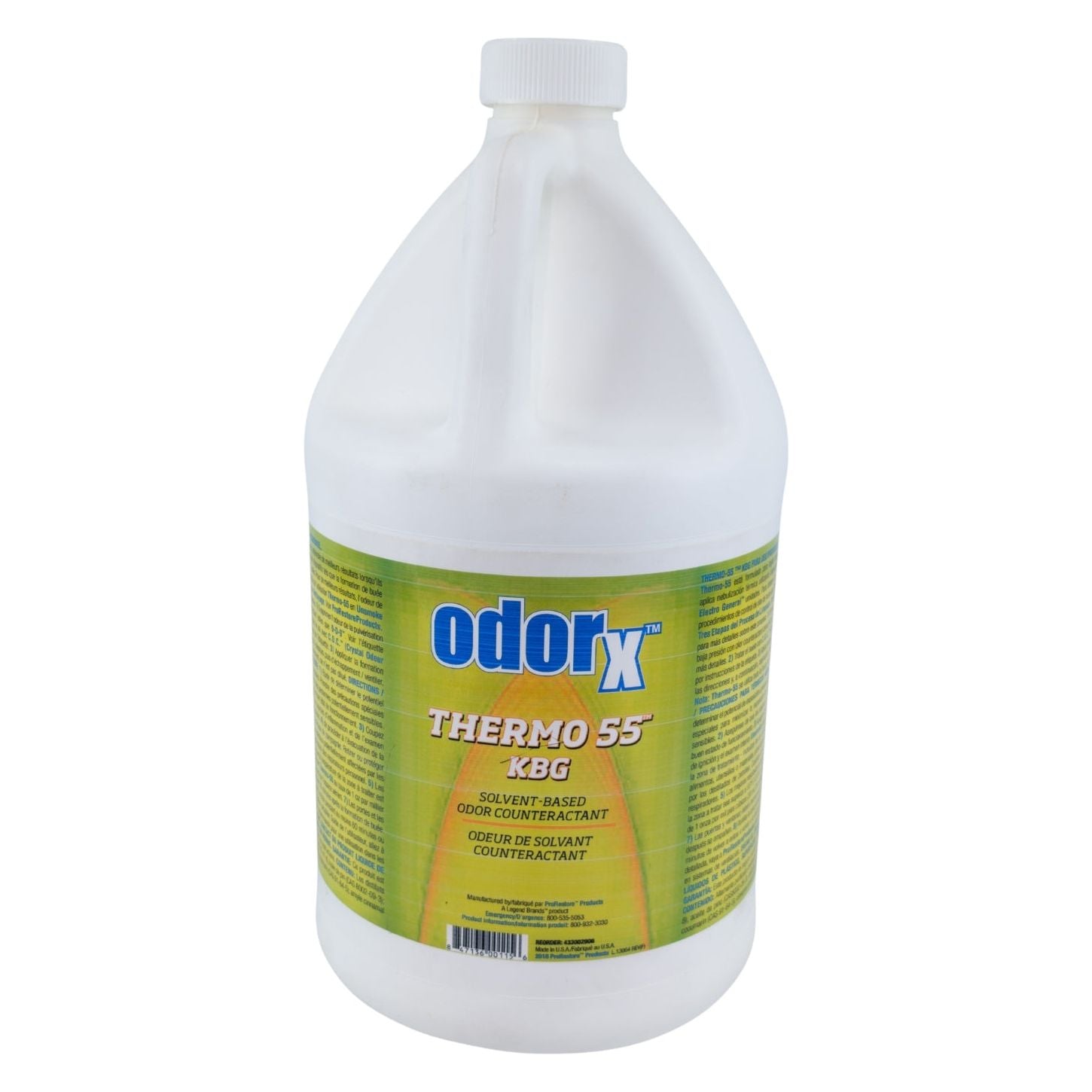 OdorX Thermo 55 KBG 1 gal,Case 4 x 1 gal