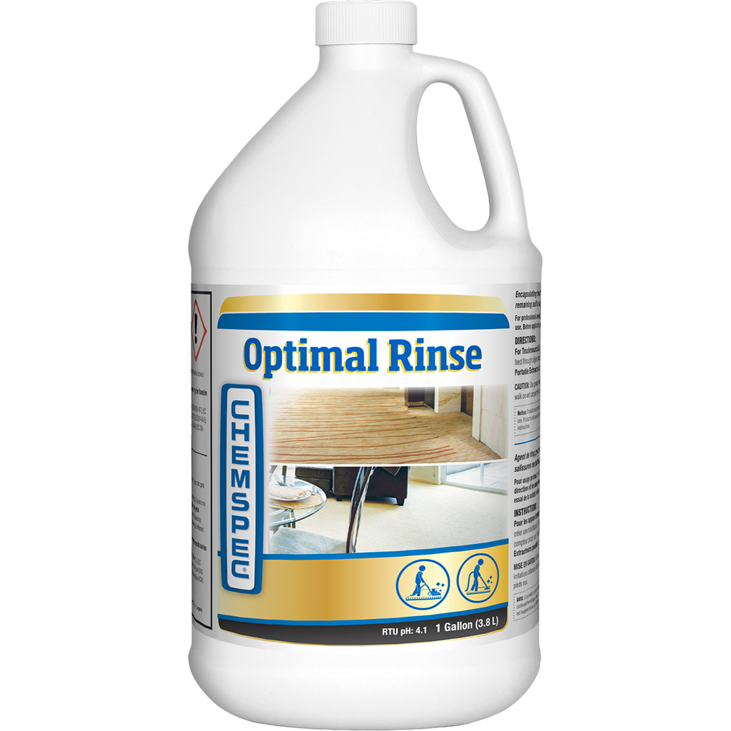 Chemspec Optimal Rinse 1 gal,Case 4 x 1 gal