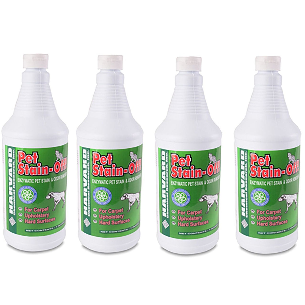 Harvard Pet Stainoff Enzymatic Pet Stain And Odor Remover Chemical 4-1 Quarts