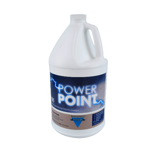 Power Point by BridgePoint Systems: Liquid Carpet Extraction Emulsifier Chemical
